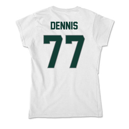 Michigan State - NCAA Football : Andrew Dennis - Soft Style Women’s T-Shirt-1