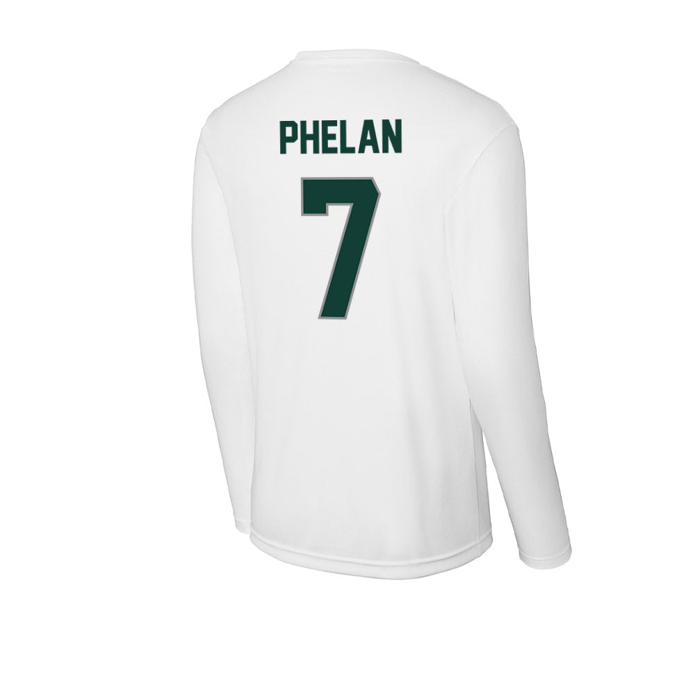 Michigan State - NCAA Men's Soccer : Aidan Phelan - Activewear Long Sleeve T-Shirt-1