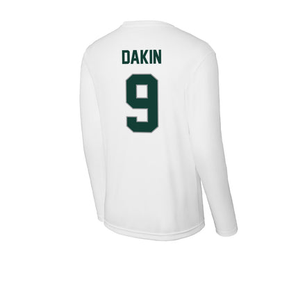 Michigan State - NCAA Football : Rhys Dakin - Activewear Long Sleeve T-Shirt-1
