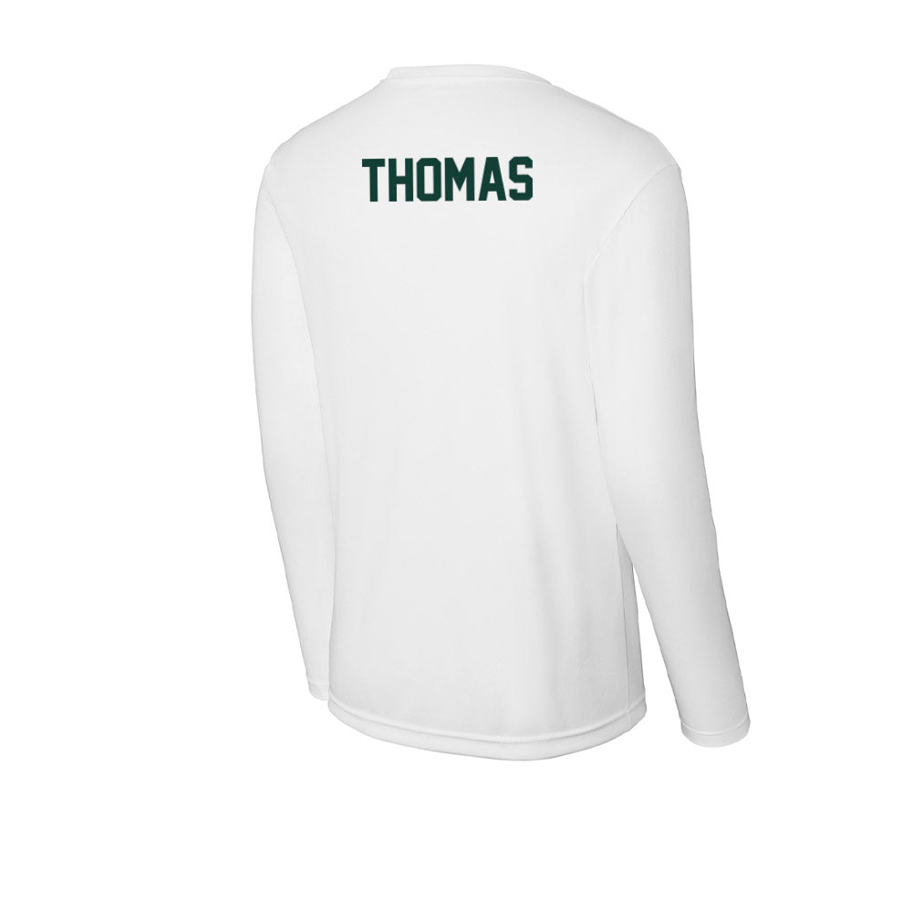 Michigan State - NCAA Football : Brayden Thomas - Activewear Long Sleeve T-Shirt-1