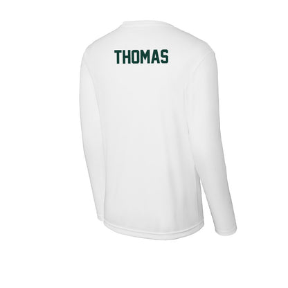 Michigan State - NCAA Football : Brayden Thomas - Activewear Long Sleeve T-Shirt-1