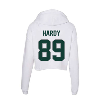 Michigan State - NCAA Football : Nick hardy - Women's Crop Fleece Hoodie-1