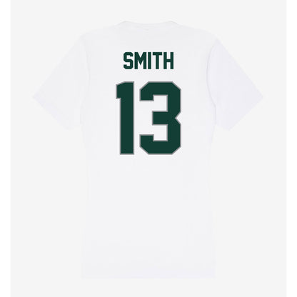 Michigan State - NCAA Football : Isaac Smith - Women's V-Neck T-Shirt-1