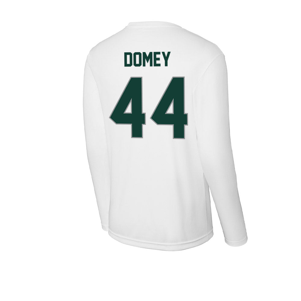 Michigan State - NCAA Baseball : Isaiah Domey - Activewear Long Sleeve T-Shirt-1