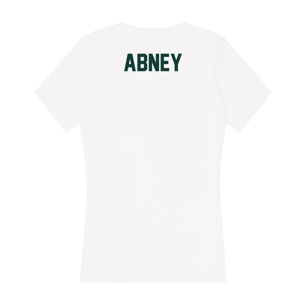 Michigan State - NCAA Women's Gymnastics : Kendall Abney - Women's V-Neck T-Shirt-1
