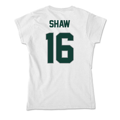 Michigan State - NCAA Football : Adam Shaw - Soft Style Women’s T-Shirt-1