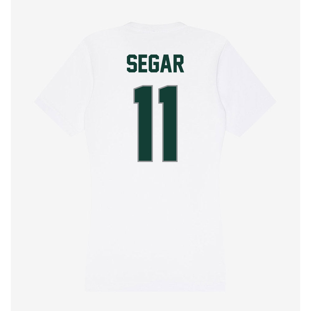 Michigan State - NCAA Women's Field Hockey : Lizzie Segar - Women's V-Neck T-Shirt-1