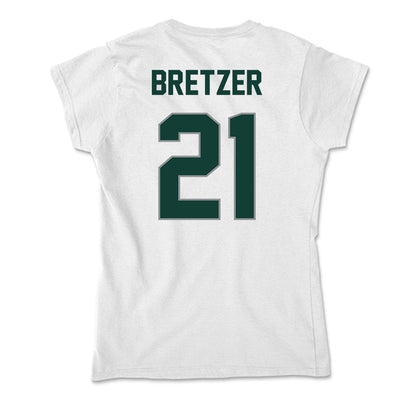 Michigan State - NCAA Women's Soccer : Eden Bretzer - Soft Style Women’s T-Shirt-1