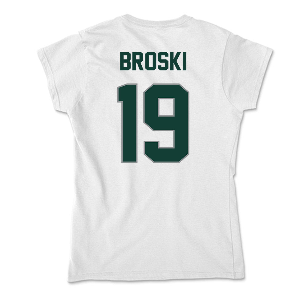 Michigan State - NCAA Baseball : Adam Broski - Soft Style Women’s T-Shirt-1