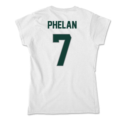 Michigan State - NCAA Men's Soccer : Aidan Phelan - Soft Style Women’s T-Shirt-1
