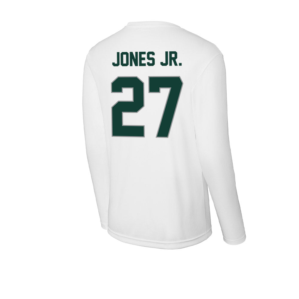 Michigan State - NCAA Football : Darrin Jones Jr. - Activewear Long Sleeve T-Shirt-1