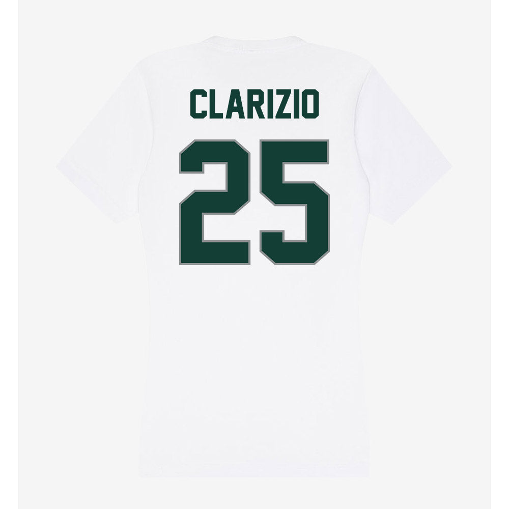 Michigan State - NCAA Football : Jace Clarizio - Women's V-Neck T-Shirt-1