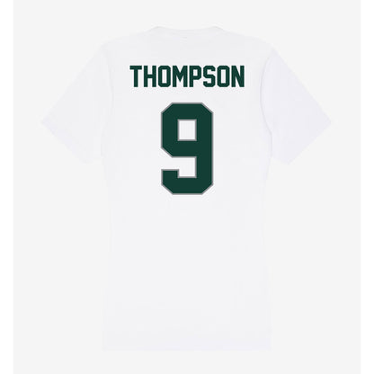 Michigan State - NCAA Football : Keahnist Thompson - Women's V-Neck T-Shirt-1
