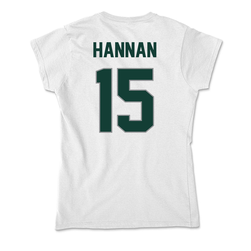 Michigan State - NCAA Football : Leo Hannan - Soft Style Women’s T-Shirt-1