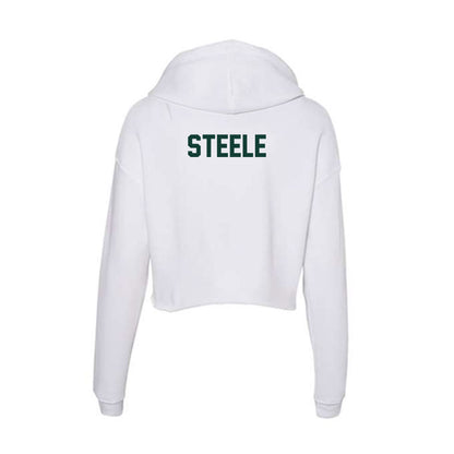 Michigan State - NCAA Women's Track & Field : Parker Steele - Women's Crop Fleece Hoodie-1