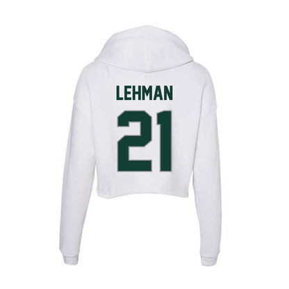 Michigan State - NCAA Women's Field Hockey : Rilyn Lehman - Women's Crop Fleece Hoodie-1