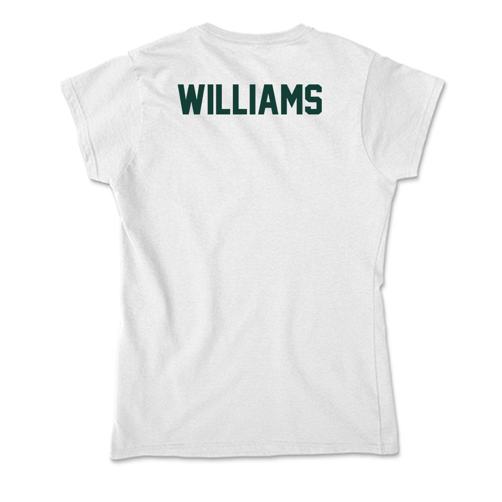 Michigan State - NCAA Football : Kenneth Williams - Soft Style Women’s T-Shirt-1
