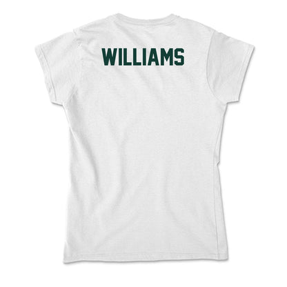 Michigan State - NCAA Football : Kenneth Williams - Soft Style Women’s T-Shirt-1