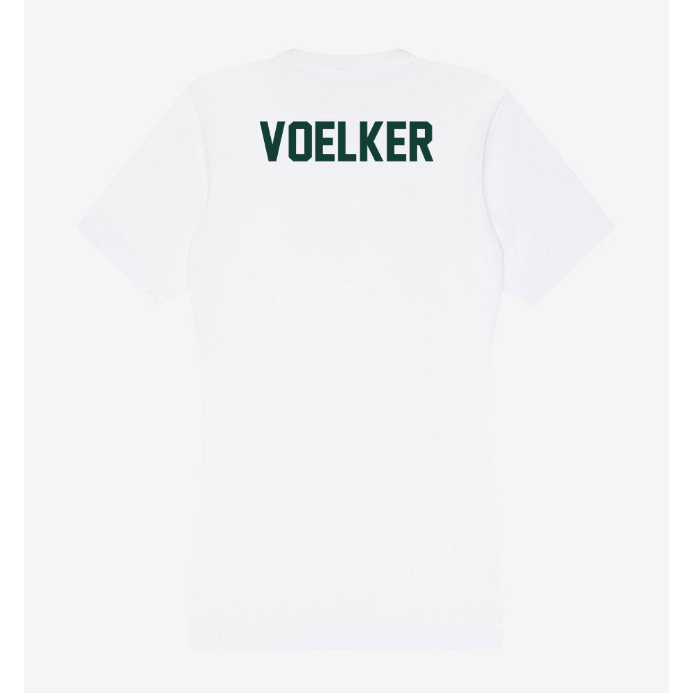 Michigan State - NCAA Men's Cross Country : Gabriel Voelker - Women's V-Neck T-Shirt-1