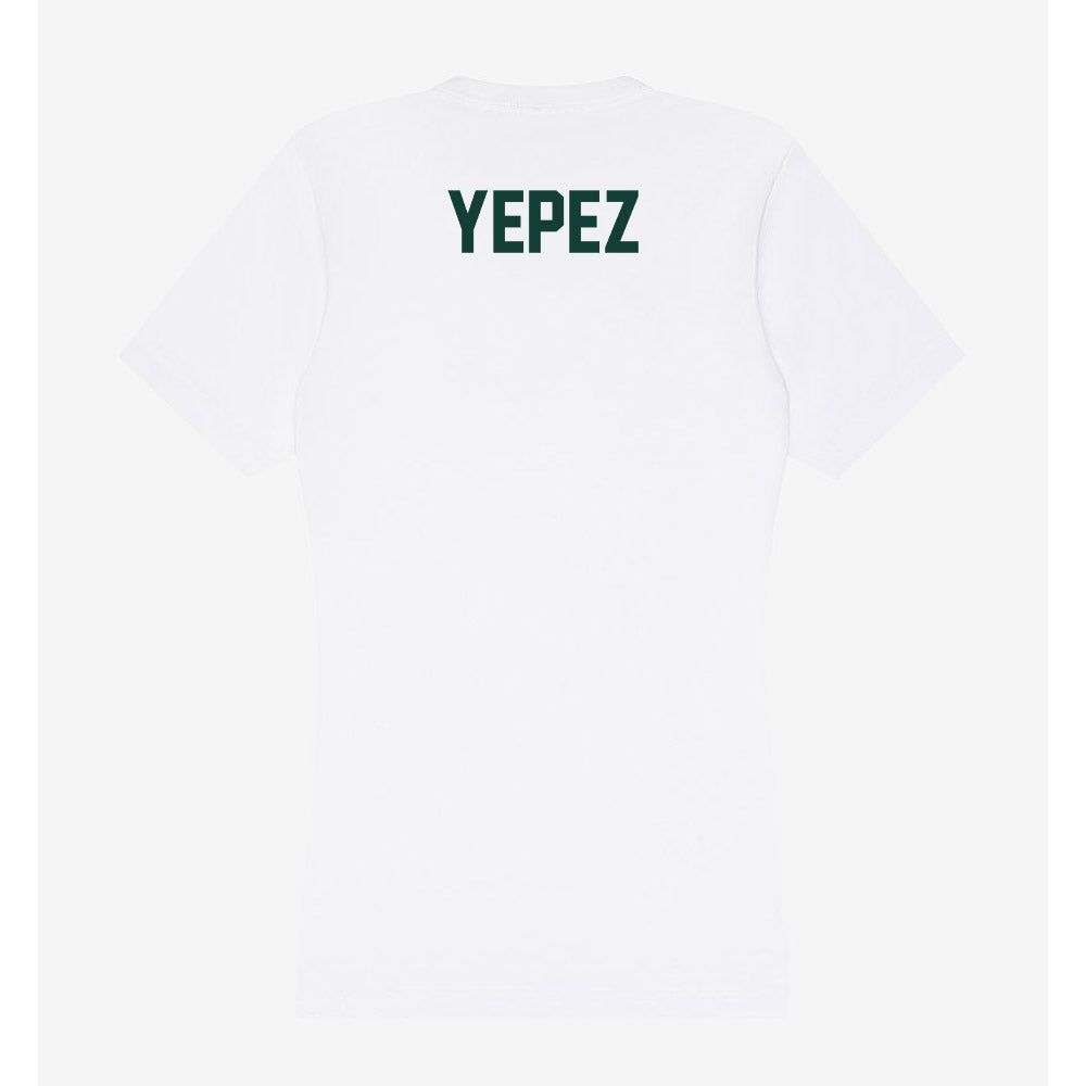 Michigan State - NCAA Cheerleading : Edwin Yepez - Women's V-Neck T-Shirt-1