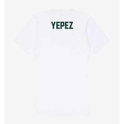 Michigan State - NCAA Cheerleading : Edwin Yepez - Women's V-Neck T-Shirt-1