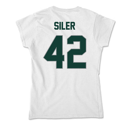 Michigan State - NCAA Baseball : Andrew Siler - Soft Style Women’s T-Shirt-1