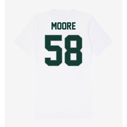 Michigan State - NCAA Football : Conner Moore - Women's V-Neck T-Shirt-1
