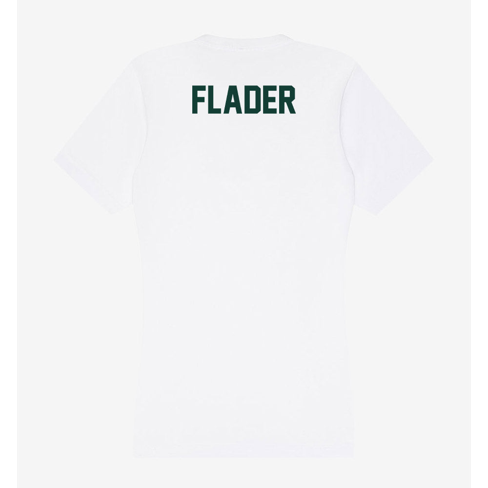 Michigan State - NCAA Women's Rowing : Lily Flader - Women's V-Neck T-Shirt-1
