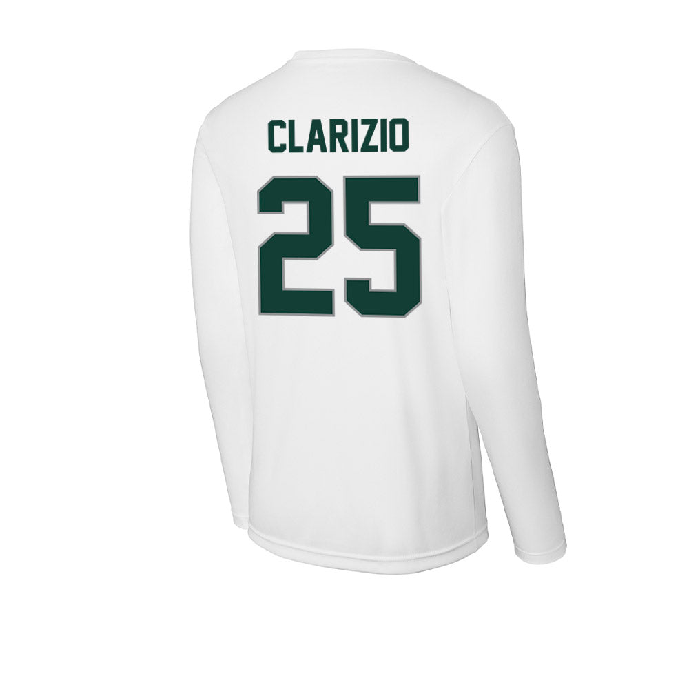 Michigan State - NCAA Football : Jace Clarizio - Activewear Long Sleeve T-Shirt-1