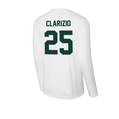 Michigan State - NCAA Football : Jace Clarizio - Activewear Long Sleeve T-Shirt-1