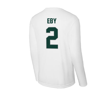 Michigan State - NCAA Men's Soccer : William Eby - Activewear Long Sleeve T-Shirt-1