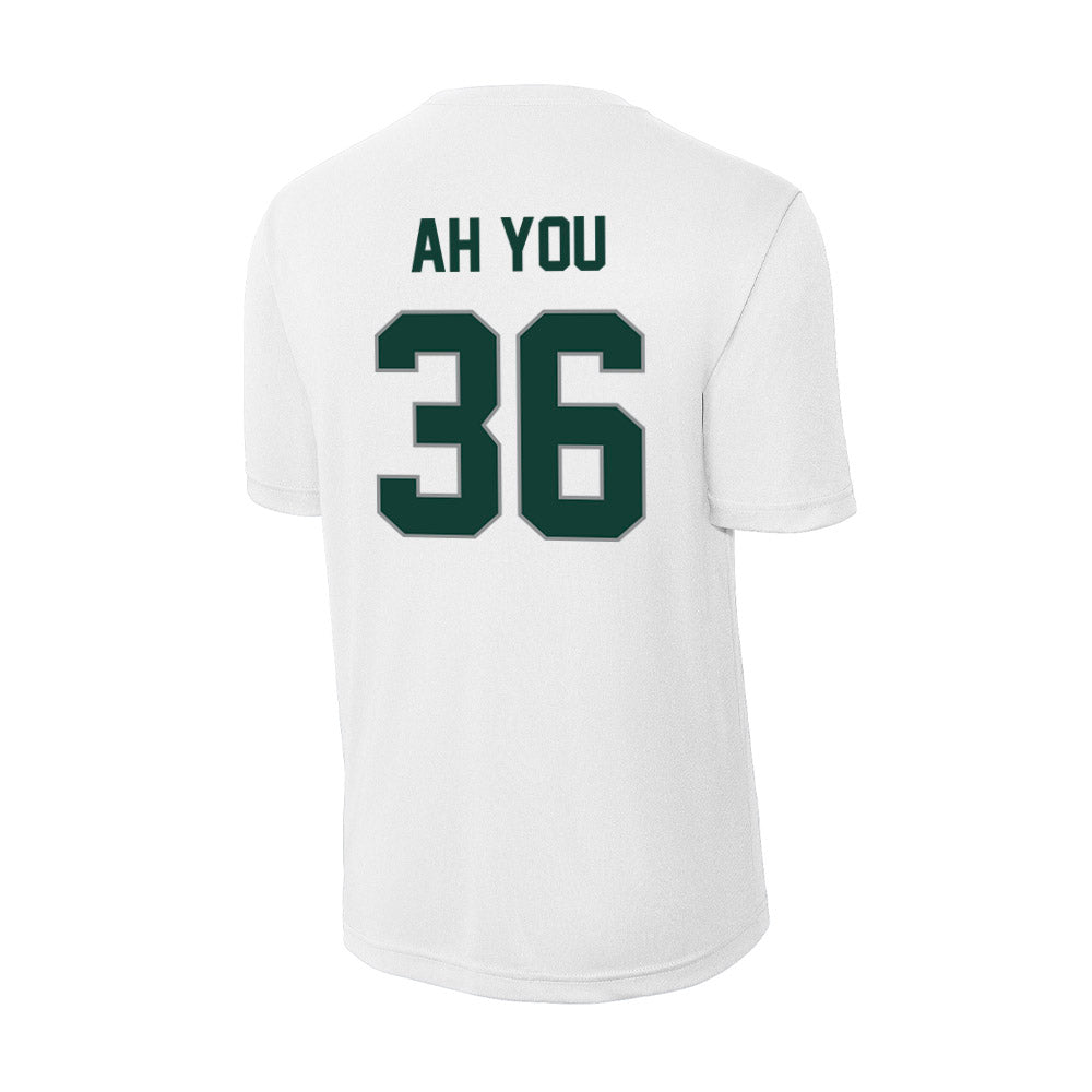 Michigan State - NCAA Football : Leonard Ah You - Activewear T-Shirt-1