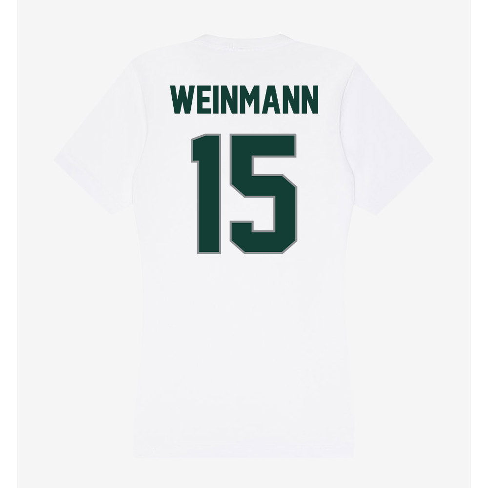 Michigan State - NCAA Women's Field Hockey : Aiden Weinmann - Women's V-Neck T-Shirt-1