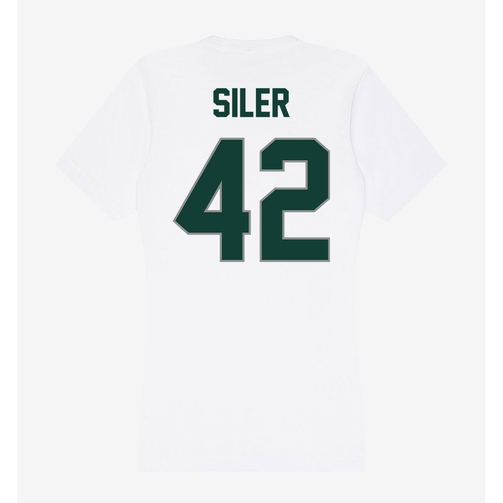 Michigan State - NCAA Baseball : Andrew Siler - Women's V-Neck T-Shirt-1