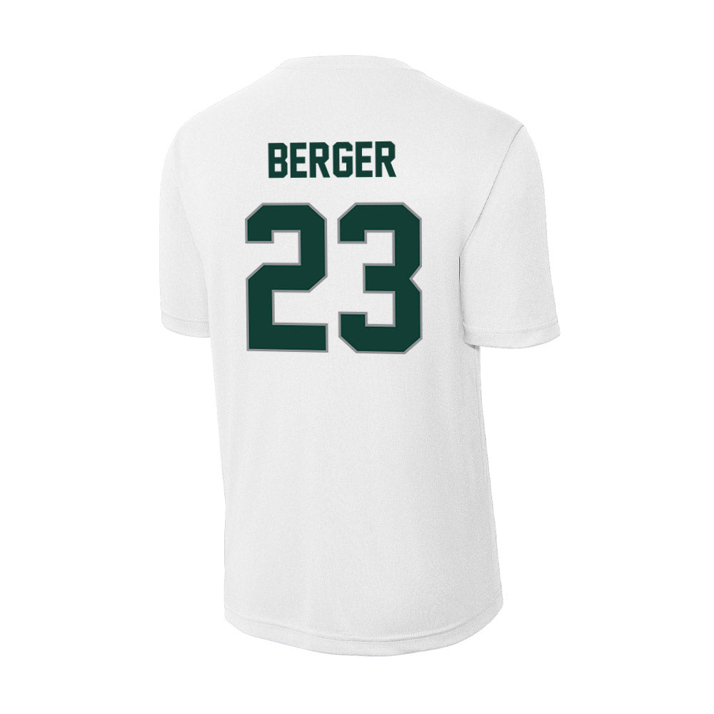Michigan State - NCAA Women's Volleyball : Cameron Berger - Activewear T-Shirt-1