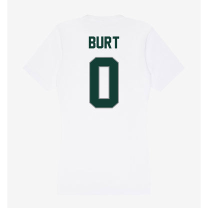 Michigan State - NCAA Football : Nijhay Burt - Women's V-Neck T-Shirt-1