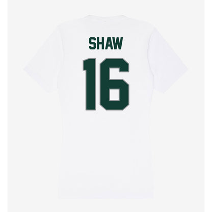 Michigan State - NCAA Football : Adam Shaw - Women's V-Neck T-Shirt-1
