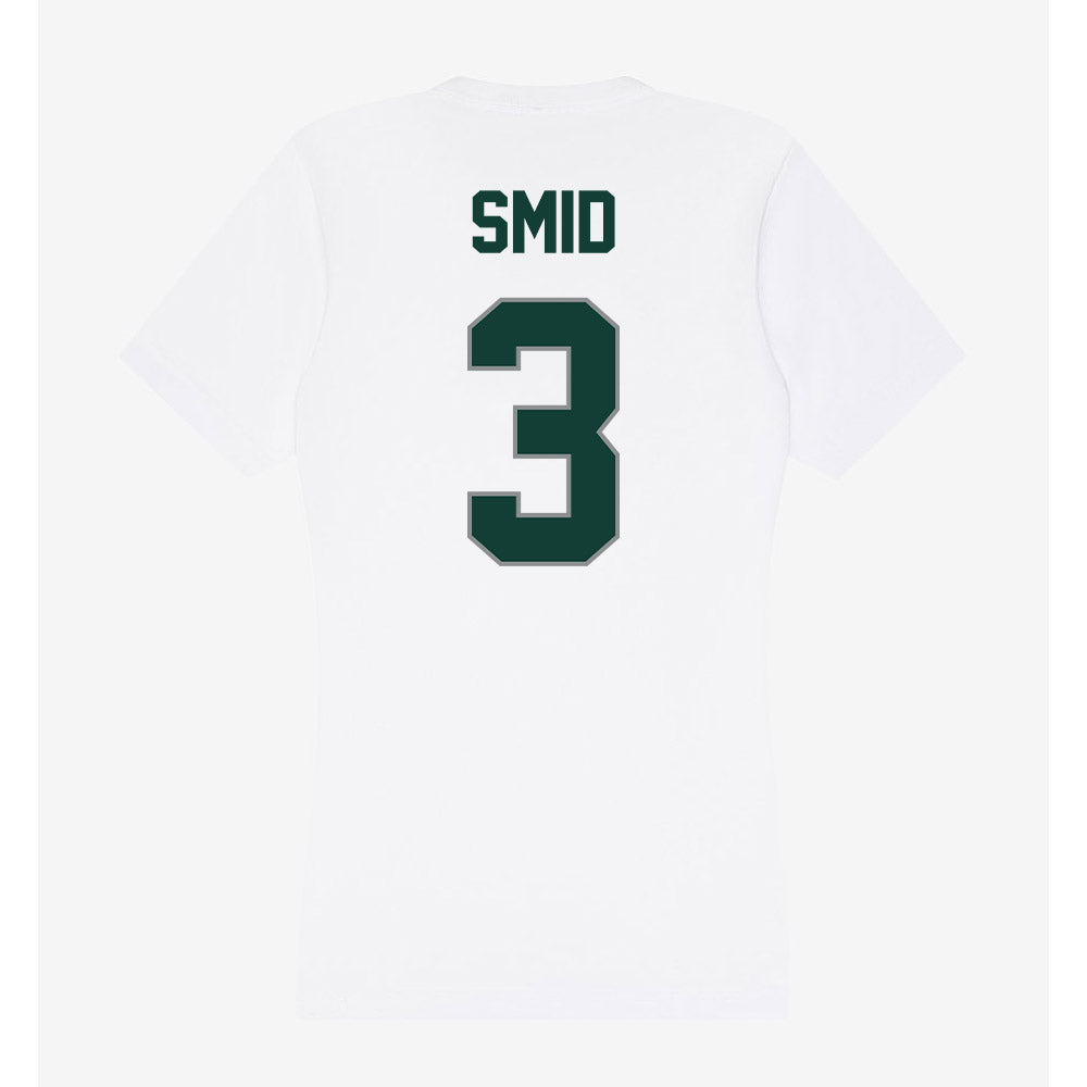 Michigan State - NCAA Men's Soccer : Jared Smid - Women's V-Neck T-Shirt-1