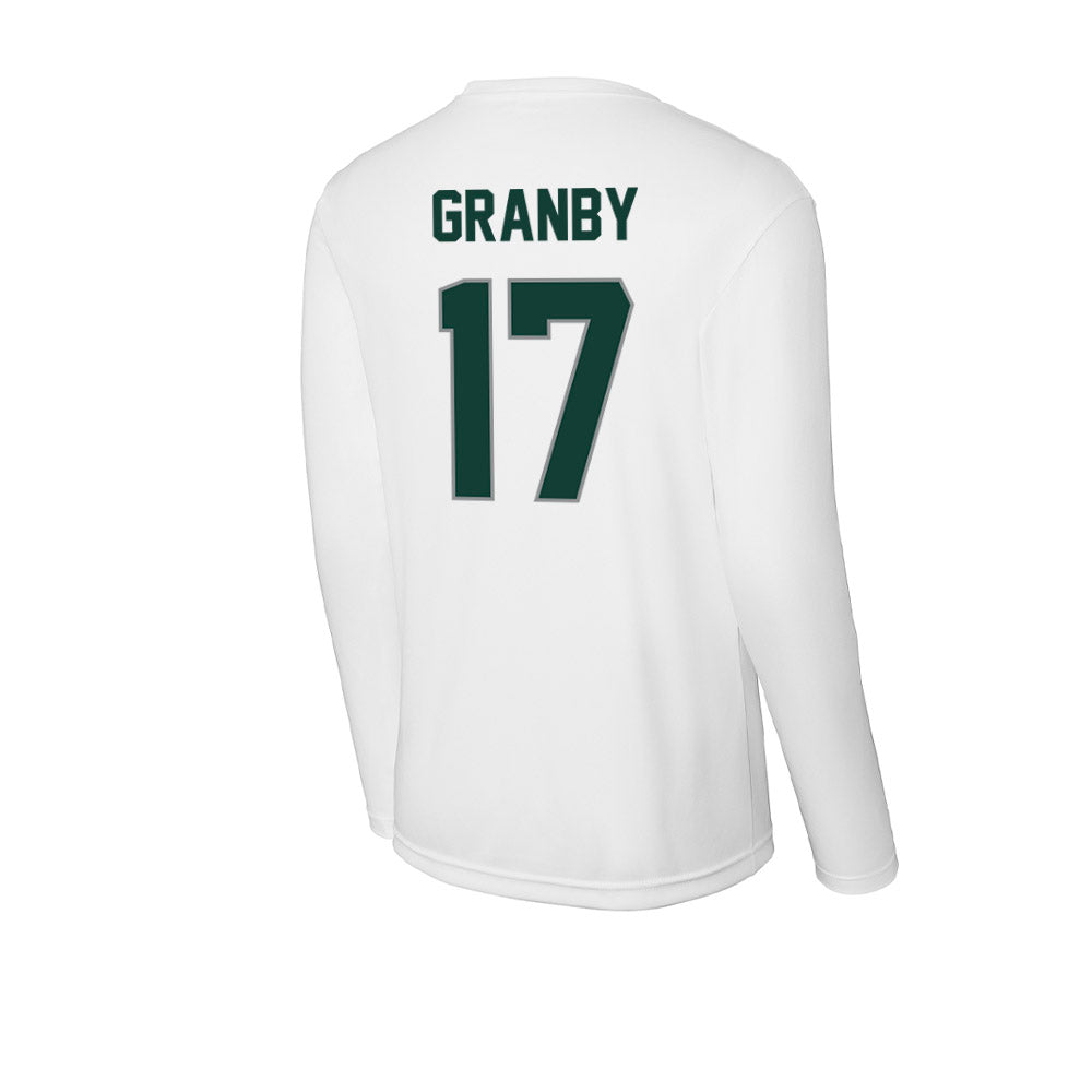 Michigan State - NCAA Football : Jonathan Granby - Activewear Long Sleeve T-Shirt-1