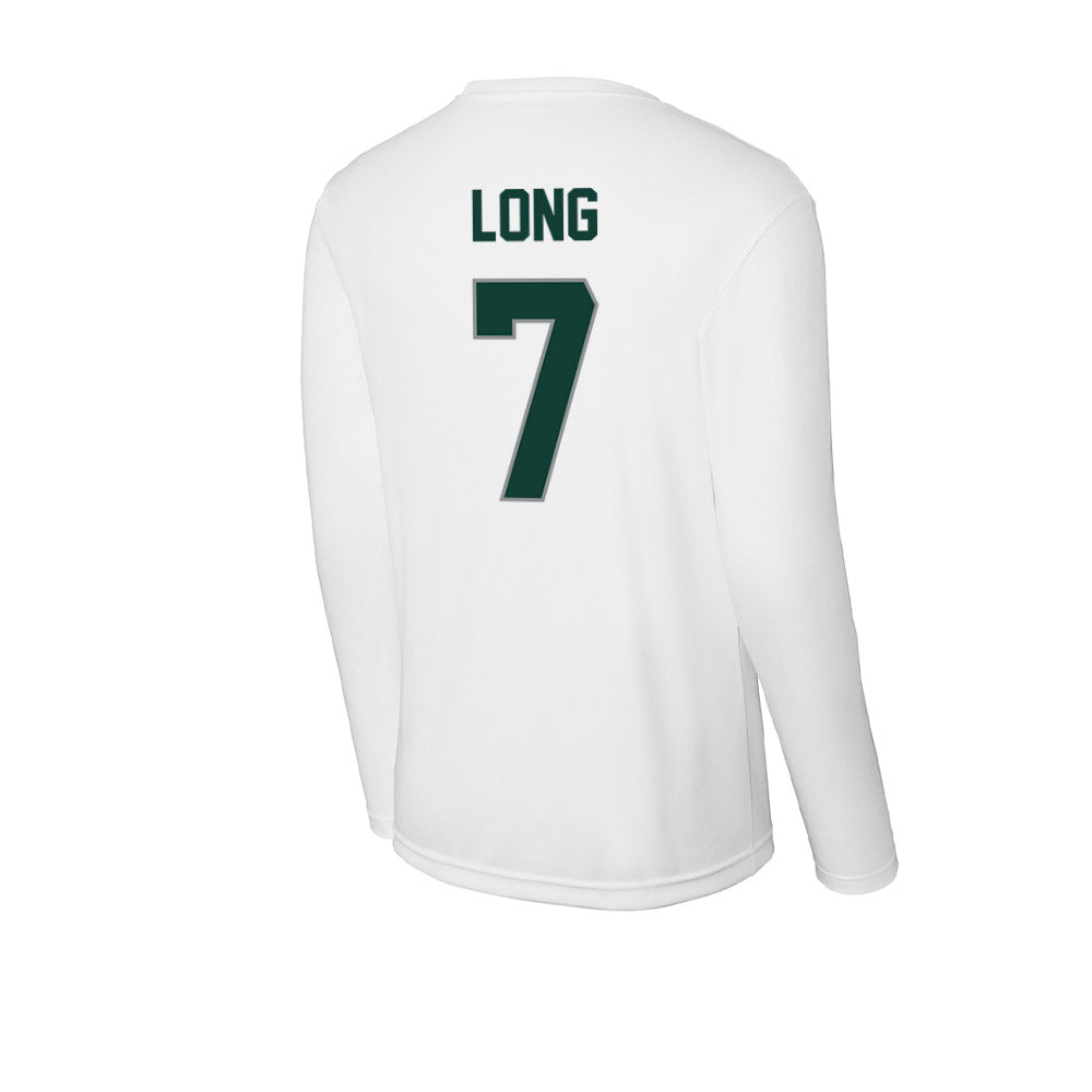 Michigan State - NCAA Women's Volleyball : Malayah Long - Activewear Long Sleeve T-Shirt-1