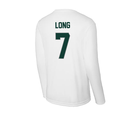 Michigan State - NCAA Women's Volleyball : Malayah Long - Activewear Long Sleeve T-Shirt-1