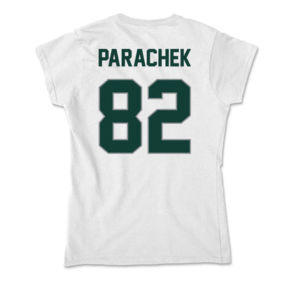 Michigan State - NCAA Football : Brennan Parachek - Soft Style Women’s T-Shirt-1