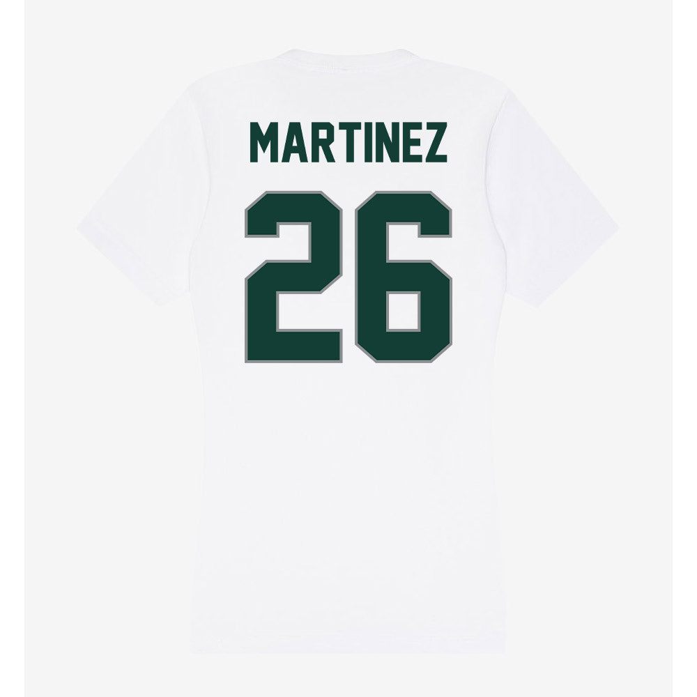 Michigan State - NCAA Football : Trevaughn Martinez - Women's V-Neck T-Shirt-1