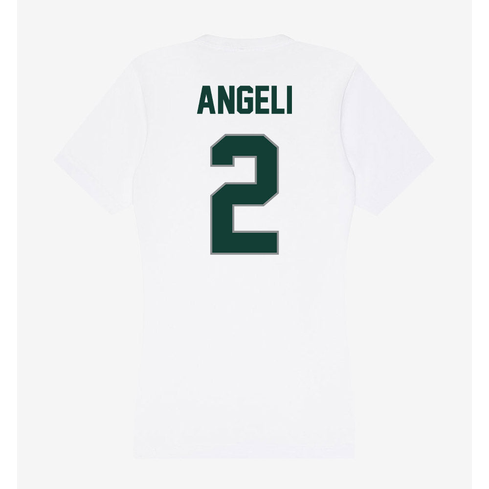Michigan State - NCAA Women's Field Hockey : Nina Angeli - Women's V-Neck T-Shirt-1