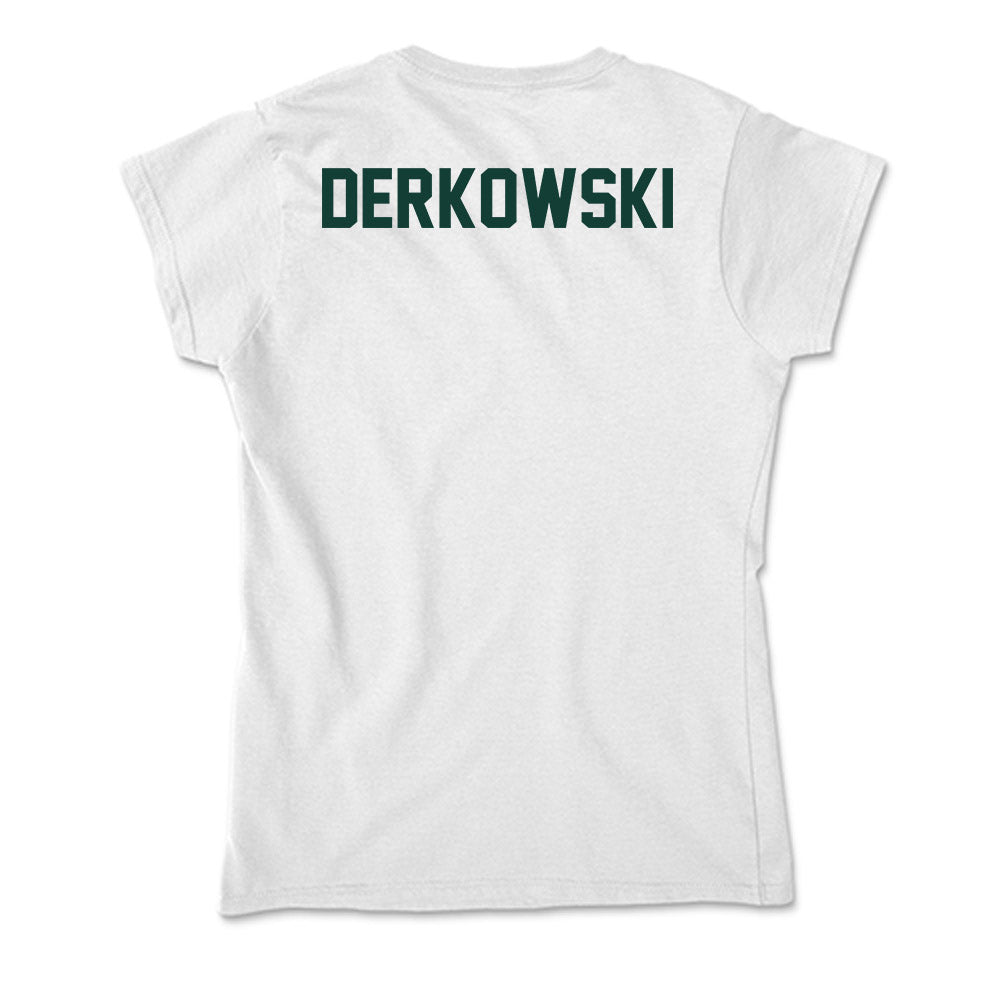 Michigan State - NCAA Women's Rowing : Isabelle Derkowski - Soft Style Women’s T-Shirt-1