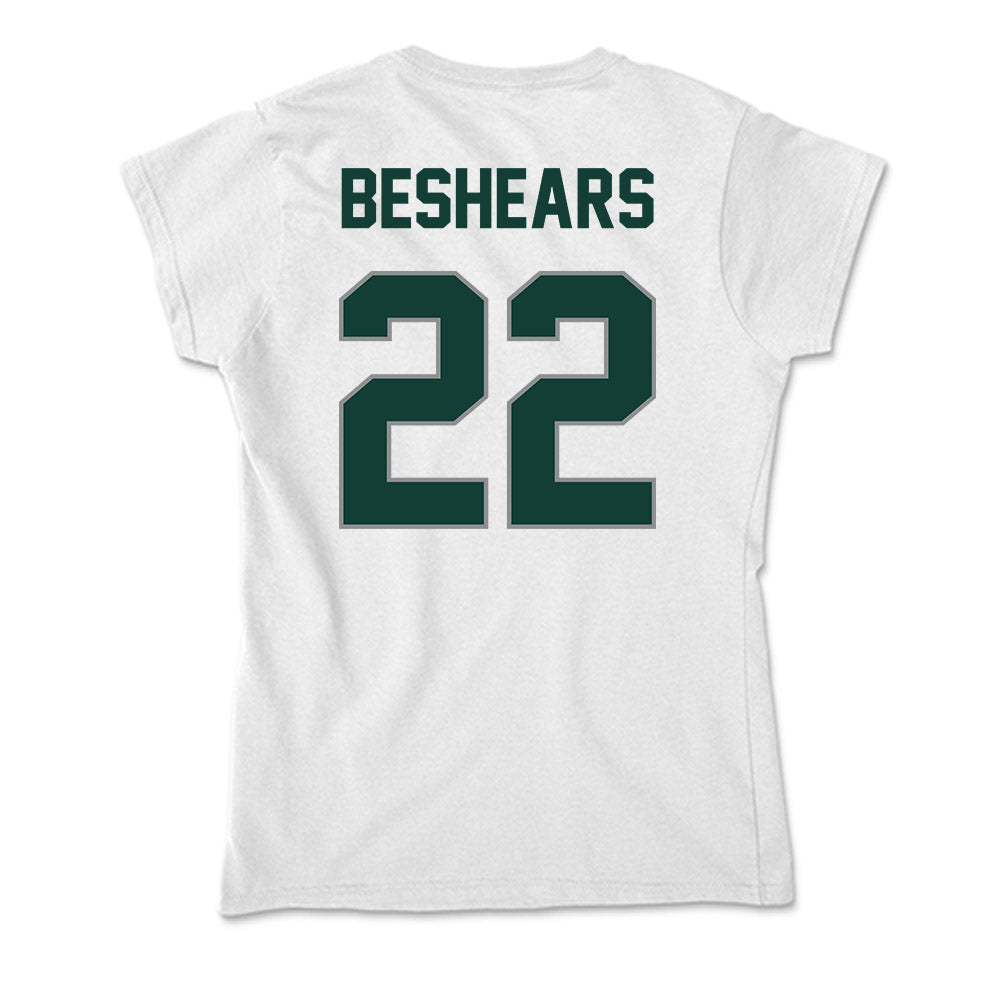 Michigan State - NCAA Softball : Britain Beshears - Soft Style Women’s T-Shirt-1