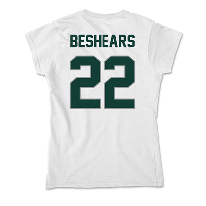 Michigan State - NCAA Softball : Britain Beshears - Soft Style Women’s T-Shirt-1