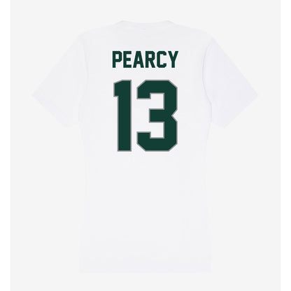 Michigan State - NCAA Women's Soccer : LJ Pearcy - Women's V-Neck T-Shirt-1