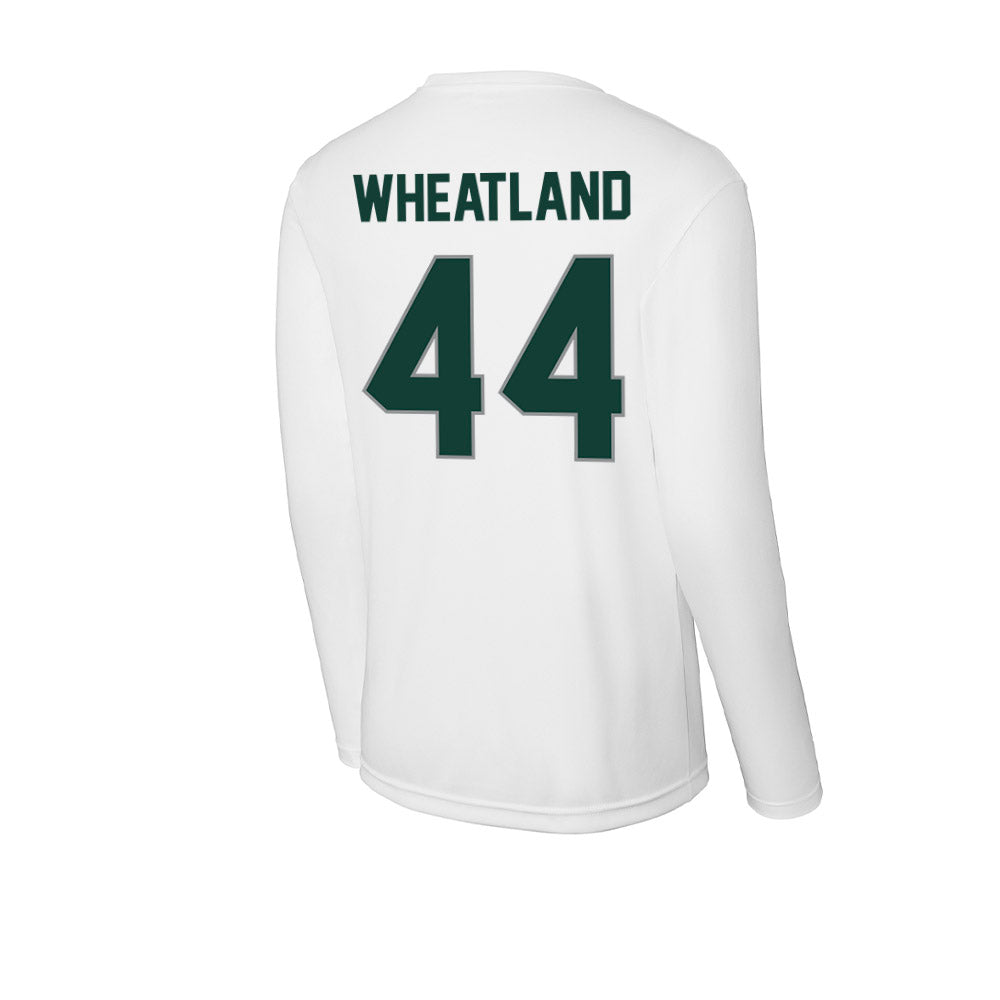 Michigan State - NCAA Football : Caleb Wheatland - Activewear Long Sleeve T-Shirt-1