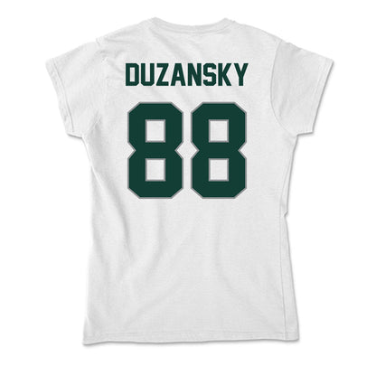 Michigan State - NCAA Football : Nick Duzansky - Soft Style Women’s T-Shirt-1